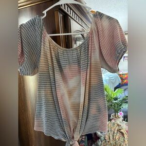 Stylish Women's Multicolor Top worn once